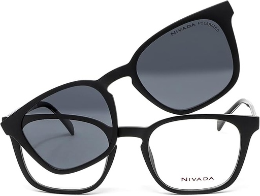 [VNV.31615.0BLK.51] Nivada Clip-On Armazón Oftálmico